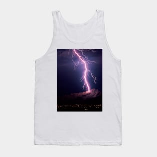 Lightning over Tucson (E145/0292) Tank Top